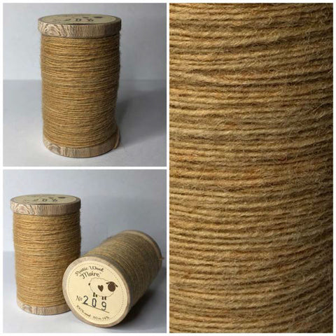 Rustic Moire Wool Thread #205 – Olympic Wool Works