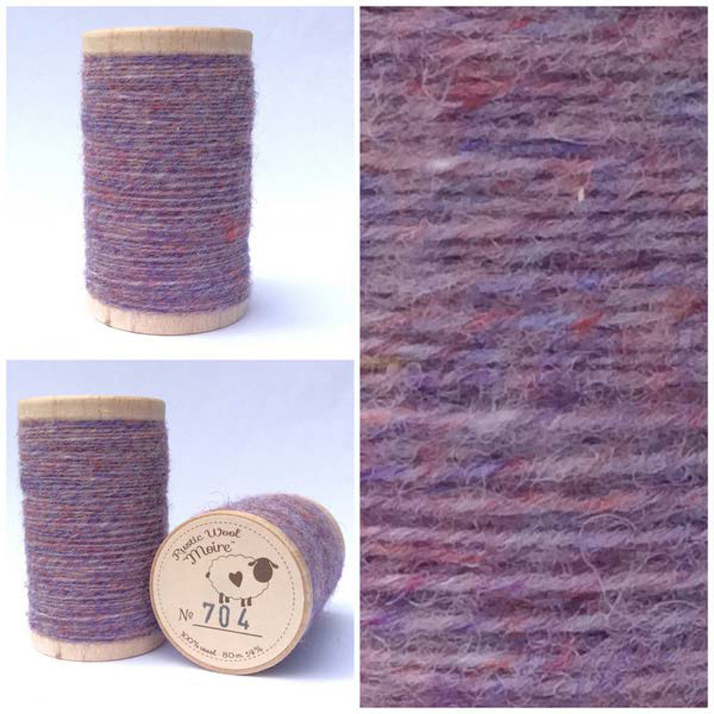 ELECTRIC VIOLET Hand Dyed Felted Wool Fabric for Wool Applique and Rug  Hooking