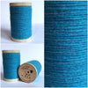 TRUE TURQUOISE Hand Dyed HALF YARD Wool Fabric for Wool Applique and Rug Hooking