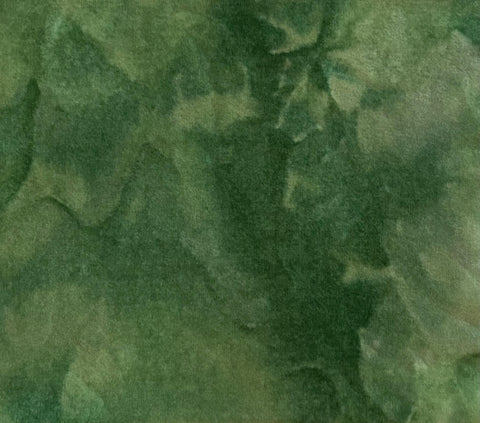 COUNTRY GREEN Hand Dyed YARD Wool Fabric for Wool Applique and Rug Hooking