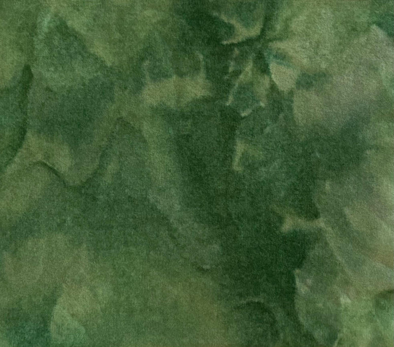 COUNTRY GREEN Hand Dyed Fat EIGHTH Wool Fabric for Wool Applique and Rug Hooking